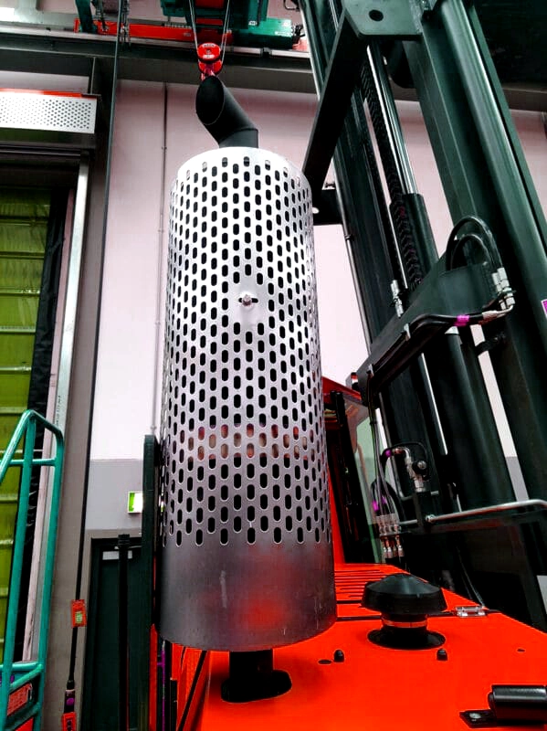 اگزوز لیفتراک گازی