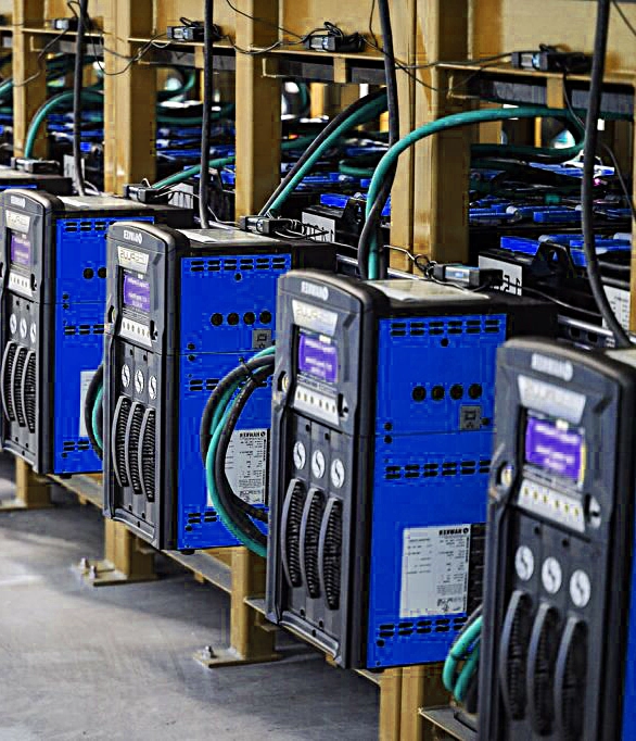 شارژر و باتری لیفتراک